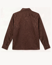 Load image into Gallery viewer, SHIRT IN SILK JACQUARD WITH NECKTIE - 73LONDON