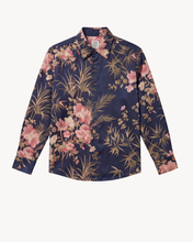 Load image into Gallery viewer, SHIRT IN SILK WITH GARDEN OF EDEN FLORAL PRINT - 73LONDON