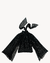 Load image into Gallery viewer, DRAMATIC VELVET SPOT BLOUSE - 73LONDON
