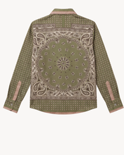 Load image into Gallery viewer, SHIRT IN SILK WITH PAISLEY SCARF PRINT - 73LONDON

