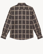 Load image into Gallery viewer, SHIRT IN SILK WITH PAISLEY CHECK PRINT - 73LONDON

