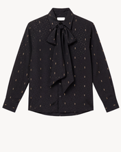 Load image into Gallery viewer, SHIRT IN SILK WITH METALLIC SPOT - 73LONDON
