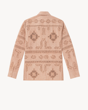 Load image into Gallery viewer, SHIRT IN LINEN WITH CUT-WORK EMBROIDERY
