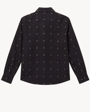 Load image into Gallery viewer, SHIRT IN SILK WITH METALLIC SPOT - 73LONDON
