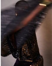 Load image into Gallery viewer, DRAMATIC VELVET SPOT BLOUSE - 73LONDON
