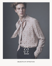 Load image into Gallery viewer, 18TH-CENTURY NEEDLEPOINT PRINT SILK SHIRT - 73LONDON

