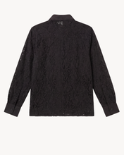 Load image into Gallery viewer, SHIRT IN LACE WITH TIE-NECK - 73LONDON
