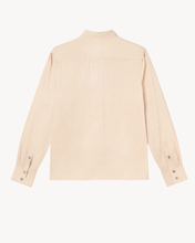 Load image into Gallery viewer, BLUSH SILK CREPE DE CHINE SHIRT WITH NECK SCARF - 73LONDON
